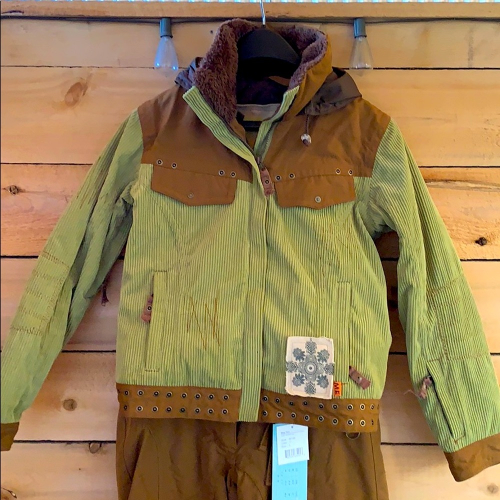 Overmeyer corduroy ski coat